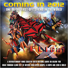 X Flight Coming Soon to Six Flags Great America