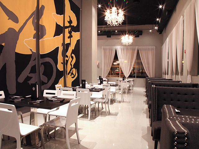 Shakou - Libertyville Shakou main dining room at the Libertyville location.