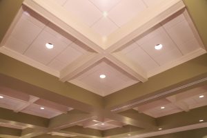 coffered ceiling