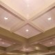 coffered ceiling