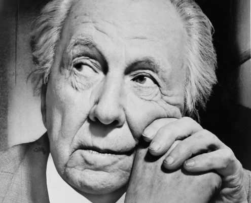 Architect Frank Lloyd Wright