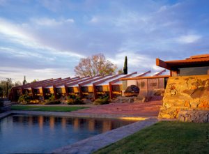 Taliesin West designed by Frank Lloyd Wright