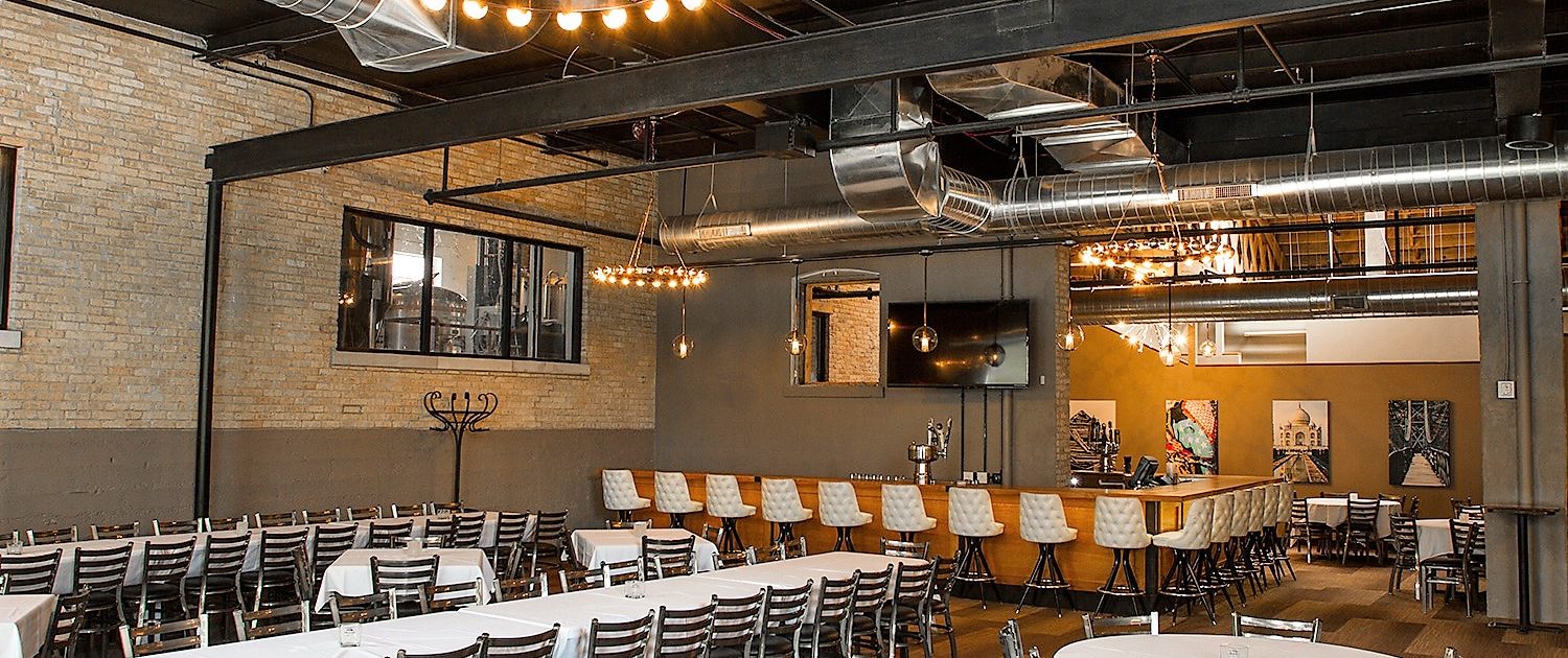 Mickey Finn's 300-seat banquet area adjacent to the brewery
