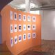 Bleck Design Group - hi-tech elements included fabric duct work, high efficiency indirect lighting, and a modern product display gallery.