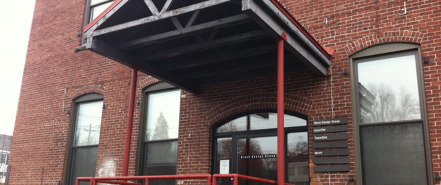 Bleck Design Group Bleck Design Group HQ, located in a turn of the century textile brick building.
