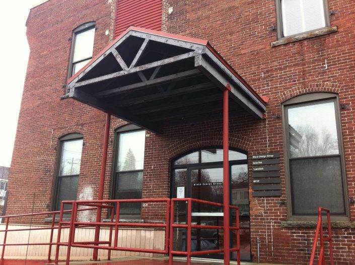 Bleck Design Group Bleck Design Group HQ, located in a turn of the century textile brick building.