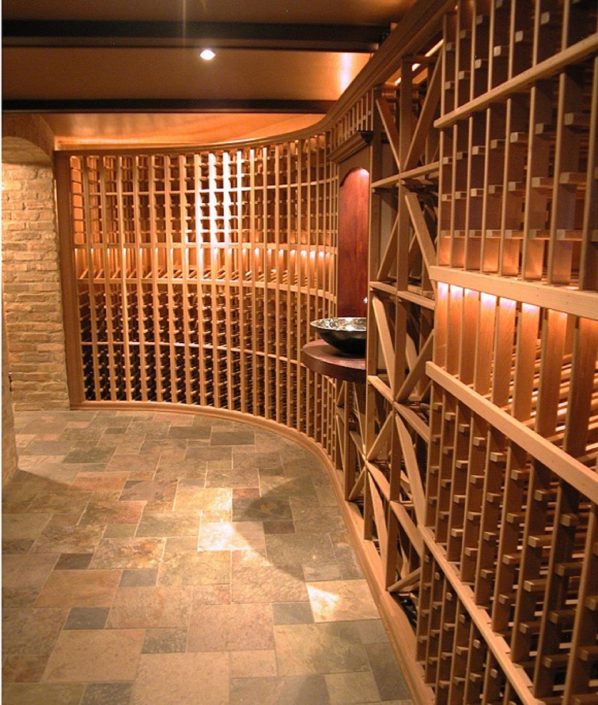 Chicago Private Residence For this Chicago private residence we created a custom built wine cellar.