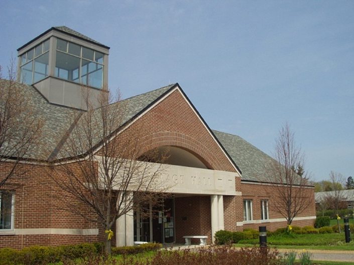 Gurnee Village Hall Gurnee Village Hall building exterior.