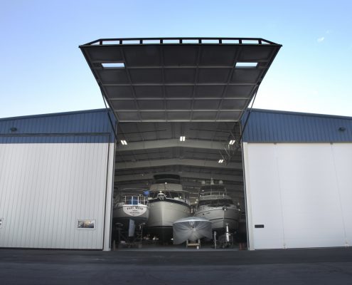 Larsen Marine - Boat Warehouse Oversized Doors