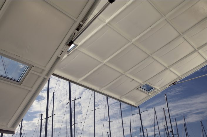 Larsen Marine - Boat Warehouse Giant Hydraulic Door
