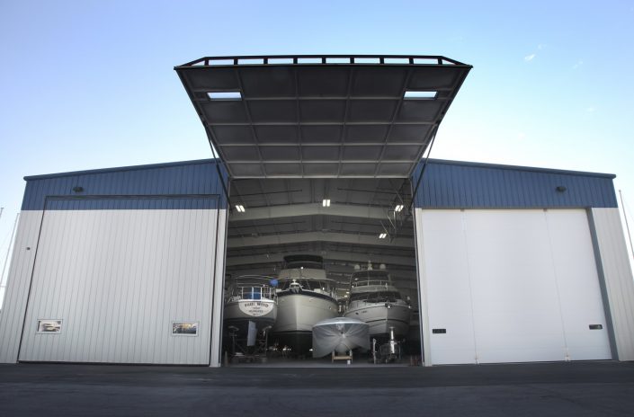 Larsen Marine – Boat Warehouse Larsen Marine - Boat Warehouse Oversized Doors