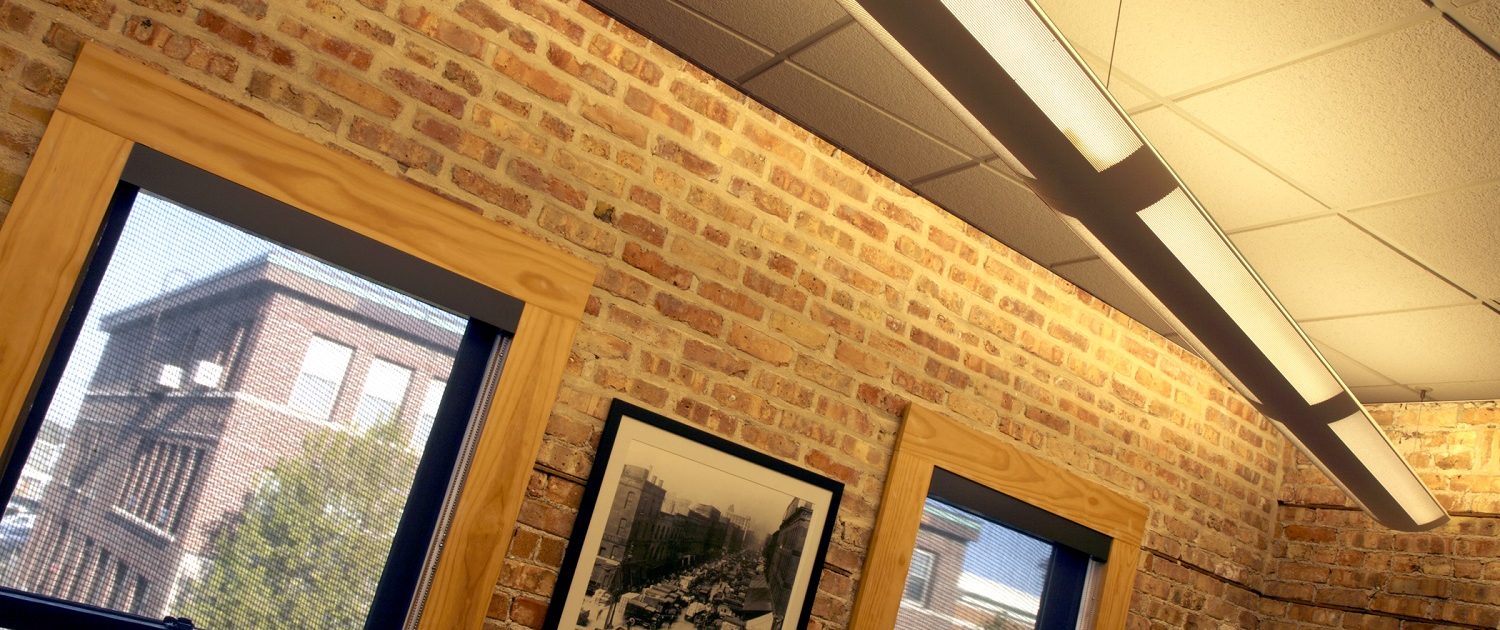 Muller Trading Company Inc Muller Trading Company, the exposed brick walls provide a warm appearance.