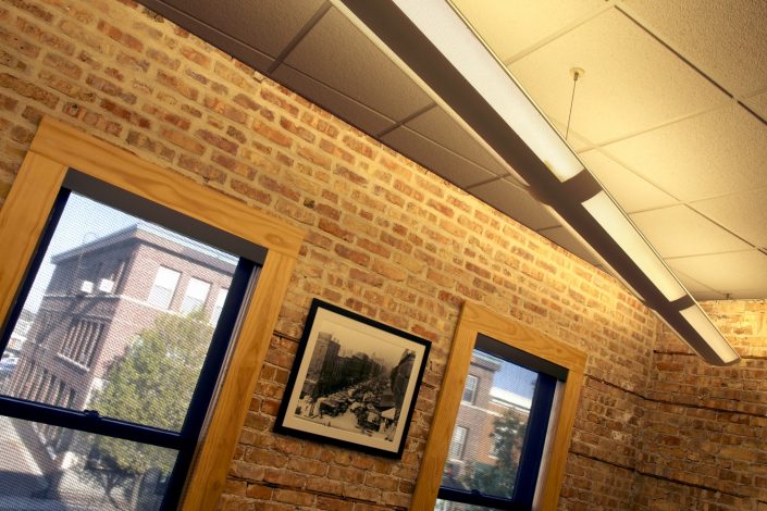 Muller Trading Company Inc Muller Trading Company, the exposed brick walls provide a warm appearance.