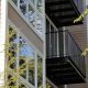 Northline Apartments in Libertyville IL. View of the exterior balcony.