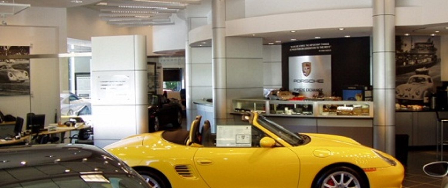 Porsche Exchange Porsche Exchange showroom