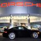 Porsche Exchange taught aluminum skin building exterior