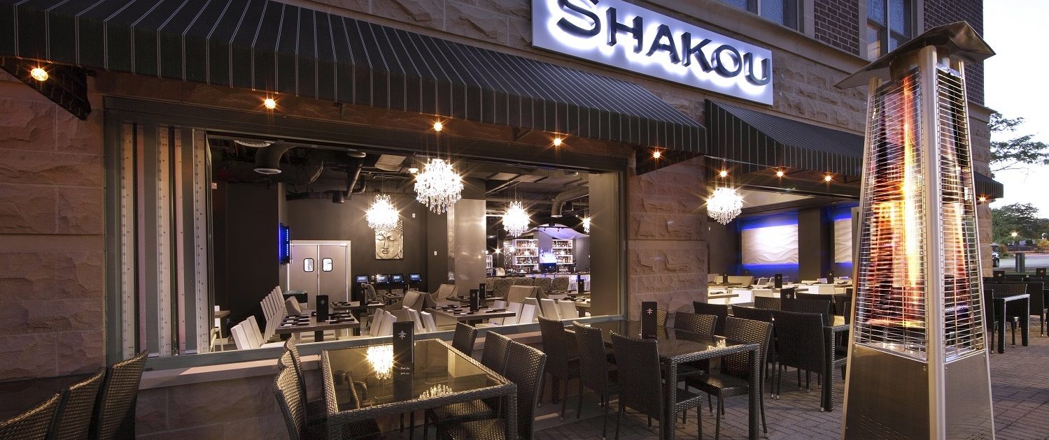 Shakou - Arlington Heights Shakou Arlington Heights outdoor dining and lounge.