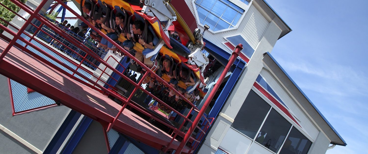 Six Flags Great America - Superman Six Flags Great America - Superman launch station