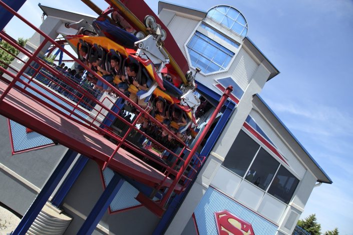 Six Flags Great America – Superman Six Flags Great America - Superman launch station
