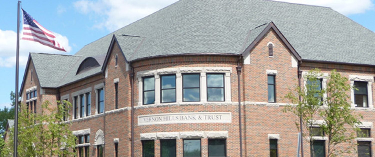 Vernon Hills Bank & Trust building exterior.